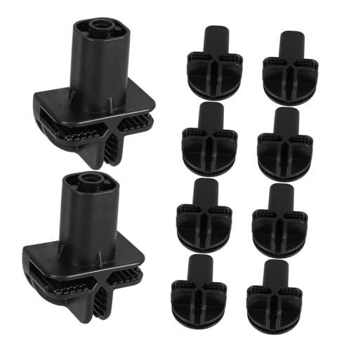 Abaodam 10pcs DIY Draht -würfel -Speicher -steckanbeter Stecker Schnalel -ersatzräder Für Plastikschrankorganisatoren Und Kleine Werkzeugkarren von Abaodam