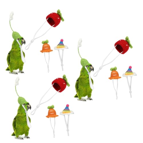 Abaodam 12 STK Kleine Gestrickte Tiermütze Mini-häkelmütze Kleine Hüte Für Reptilien Hamster-mütze Hamster-Zylinder Hamster-häkelmütze Handgefertigte Haustiermütze Karotte Acryl Hundemütze Abaodam 12 STK Kleine Gestrickte Tiermütze Mini-häkelmütze Kleine Hüte Für Reptilien Hamster-mütze Hamster-Zylinder Hamster-häkelmütze Handgefertigte Haustiermütze Karotte Acryl Hundemütze von Abaodam