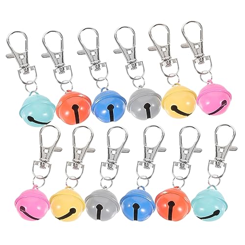 Abaodam 12 Stück Hundehalsband Glocke Glocken Klingelton Für Haustiere XXX Pflicht Katzenhalsbänder Mit Glöckchen Rosa Klimpern Stichworte Zauber Farbige Glocke Reiz Metall Zufällige Farbe Abaodam 12 Stück Hundehalsband Glocke Glocken Klingelton Für Haustiere XXX Pflicht Katzenhalsbänder Mit Glöckchen Rosa Klimpern Stichworte Zauber Farbige Glocke Reiz Metall Zufällige Farbe von Abaodam