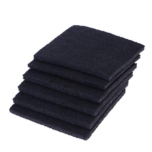 Abaodam 12Stücke Kohlefilter für Katzenklo Quadratische Geruchsabsorbierende Filter für Katzentoiletten Hochwertiges Aktivkohlematerial Einfach Zuschneidbar Abaodam 12Stücke Kohlefilter für Katzenklo Quadratische Geruchsabsorbierende Filter für Katzentoiletten Hochwertiges Aktivkohlematerial Einfach Zuschneidbar von Abaodam