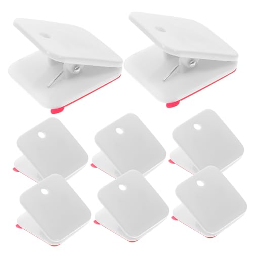 Abaodam 12Stücke Selbstklebende Pee Pad Halter Wandteppichklammern für Töpfchentraining und Wanddekoration Platzsparend von Abaodam