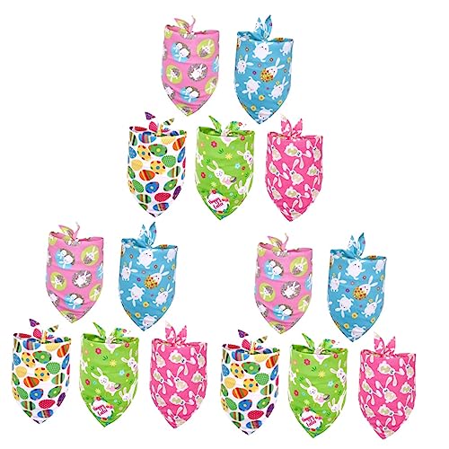 Abaodam 3 Sets -hundehalstuch Dreieckig Für Hunde Dekoratives Haustier-Halstuch Bequem Atmungsaktiv Entzückendes Haustier-zubehör 5 Stück X 3 von Abaodam