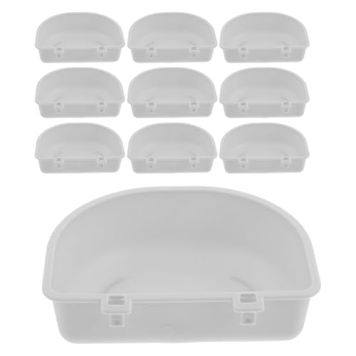 Abaodam 15 Stück Teiliges Hängeschalen Haustierkäfige Auslaufsichere Futter Wassernäpfe für Welpen Katzen Kaninchen und Vögel Vielseitig Verwendbar Leicht Abaodam 15 Stück Teiliges Hängeschalen Haustierkäfige Auslaufsichere Futter Wassernäpfe für Welpen Katzen Kaninchen und Vögel Vielseitig Verwendbar Leicht von Abaodam