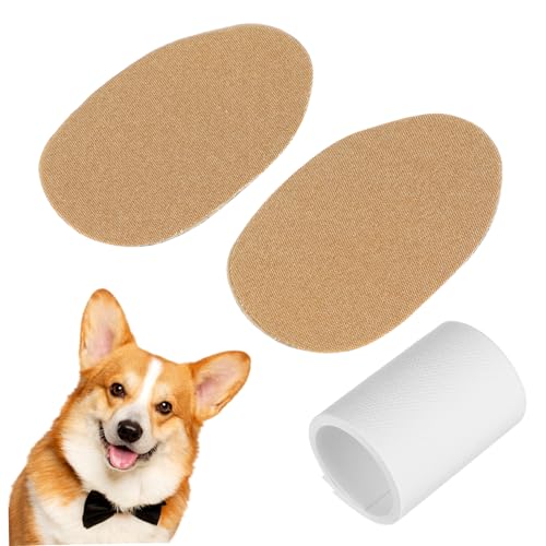 Abaodam 1Paar Ohrstütze Für Ohrkorrektur Ohrpflegewerkzeug Für Welpen Leichtem Vliesstoff Anzuwenden Für Schäferhunde Und Dobermänner von Abaodam