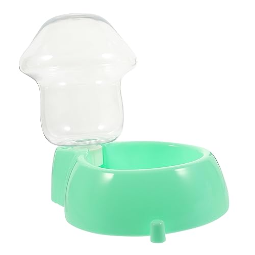 Abaodam Automatischer Wasserspender für Haustiere Trinkbrunnen aus Kunststoff rutschfest Leicht zu Reinigen Transparentes Design für Hunde und Katzen von Abaodam