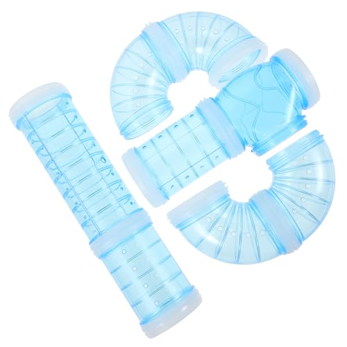 Abaodam 1Satz DIY Hamster Labyrinth Teiliges Tunnel System für Hamsterkäfig Sicheres und Einfach zu Installierendes Nagerzubehör für Gesunde Erkundung und Spielmöglichkeiten von Abaodam