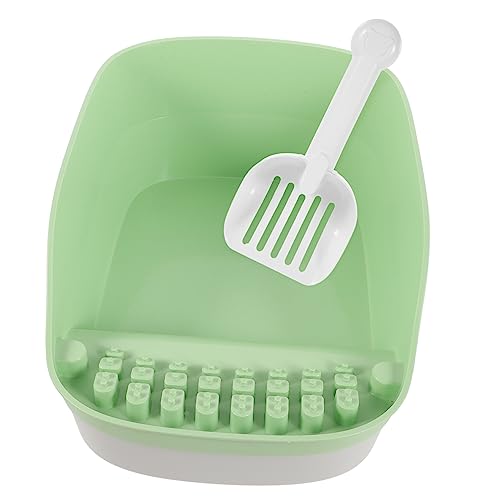 Abaodam 1Satz Haushaltskatzentoilette Mit Hohen Seitenwänden Halboffene Katzentoilette Avocadogrün Für Sauberen Einsatz Zu Reinigen Für Kätzchen Abaodam 1Satz Haushaltskatzentoilette Mit Hohen Seitenwänden Halboffene Katzentoilette Avocadogrün Für Sauberen Einsatz Zu Reinigen Für Kätzchen von Abaodam