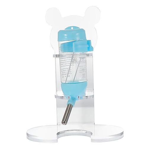 Abaodam 1Satz Haustier Trinkflasche mit Kessel Unterstützung Stehender für Hamster und Meerschweinchen Teiliges Flasche Halter Hygienisch Kompakt und Auslaufsicher Abaodam 1Satz Haustier Trinkflasche mit Kessel Unterstützung Stehender für Hamster und Meerschweinchen Teiliges Flasche Halter Hygienisch Kompakt und Auslaufsicher von Abaodam