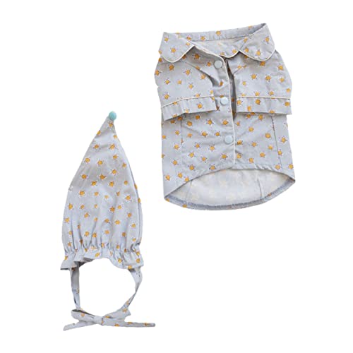 Abaodam 1Satz Hundepyjama Haustierkleidung für Haushalt Bequemer Overall für Sternen Design Warm und Stylisch für Besondere Anlässe Perfektes Abaodam 1Satz Hundepyjama Haustierkleidung für Haushalt Bequemer Overall für Sternen Design Warm und Stylisch für Besondere Anlässe Perfektes von Abaodam