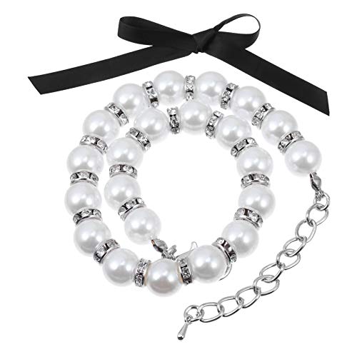 Abaodam 1Satz Katzenhalsband mit Imitationsperlen Verstellbar für Kleine und Katzen Haustierzubehör für Haustiere Abaodam 1Satz Katzenhalsband mit Imitationsperlen Verstellbar für Kleine und Katzen Haustierzubehör für Haustiere von Abaodam