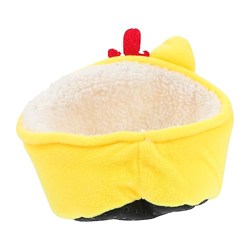 Abaodam 1Stück Bequemes Haustierbett für Hamster Chinchillas und Kleine Warmes Schlafnest aus Hochwertigem Material für Winter Gemütliche Rückzugsmöglichkeit Sofa von Abaodam