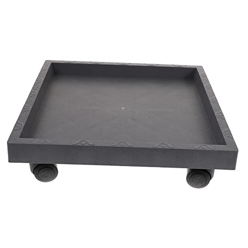 Abaodam 1Stück Beweglicher Pflanzenroller Kunststoff mit Robusten Rädern Drehbarer Blumentopfuntersetzer für Innen und Außenbereich für Große Pflanztöpfe und Bonsai Abaodam 1Stück Beweglicher Pflanzenroller Kunststoff mit Robusten Rädern Drehbarer Blumentopfuntersetzer für Innen und Außenbereich für Große Pflanztöpfe und Bonsai von Abaodam