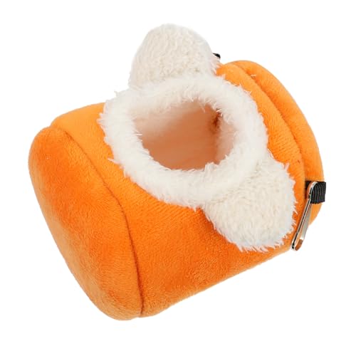 Abaodam 1Stück Hamster Warmes Nest für Kleintiere Verdicktes Haustierbett für Meerschweinchen und Sicher und Bequem für Winterruhe Kompakt und Tragbar von Abaodam