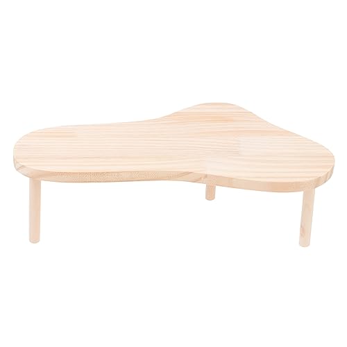 Abaodam Hamster Kletterplattform Aus Holz DIY Spielzeug Für Hamsterkäfig Meerschweinchenplattform Kleintierspielzeug Zum Entdecken Und Bewegung von Abaodam