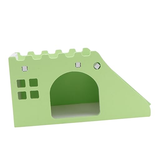Abaodam Hamsterhaus aus Holz – 1Stück Hamster Treppen Villa Sicheres Spiel Schlafnest für Kleine Haustiere Holzmaterial mit Tür für Hamster Meerschweinchen Kleintiere Abaodam Hamsterhaus aus Holz – 1Stück Hamster Treppen Villa Sicheres Spiel Schlafnest für Kleine Haustiere Holzmaterial mit Tür für Hamster Meerschweinchen Kleintiere von Abaodam