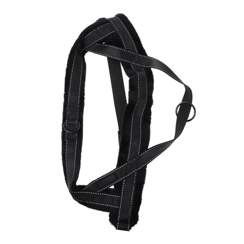 Abaodam 1Stück Haustiergurt für Bequeme Weste mit Innenfutter aus Fleece Verstellbar und Sicher für Outdoor Aktivitäten für Große von Abaodam