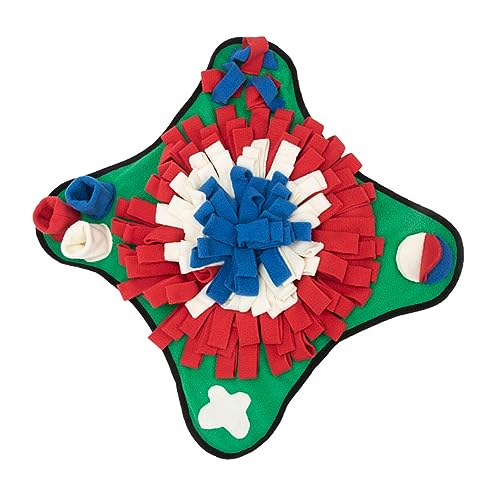 Abaodam Schnüffelmatte Für Haustiere Futtermatte Für Hunde Trainingsunterlage Für Haustiere Trainingsmatte Für Hunde Futterunterlage Für Geruchsfindungsmatte Snack-suchmatte Für Langsam-fü von Abaodam