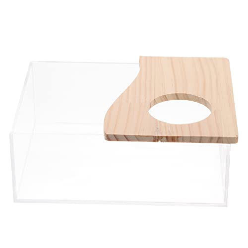 Abaodam 1Stück Sandbad Box für Kleine Haustiere Toilette für Hamster zu Reinigen für Sandbäder Sicher und Spaßig für Nager und Chinchillas Abaodam 1Stück Sandbad Box für Kleine Haustiere Toilette für Hamster zu Reinigen für Sandbäder Sicher und Spaßig für Nager und Chinchillas von Abaodam