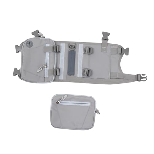 Abaodam Hunderucksack Für Welpen Und Hunde Zum Transport Von Wasser Snacks Hundefutter Müllbeuteln Und Spielzeug Robust Dank Stabilem Ring Leicht Anzuziehen Für Spaziergänge Reisen Und Cam von Abaodam