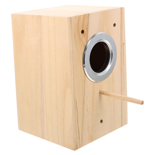 Abaodam 1Stück Vogelinkubator aus Holz Kreative Vogelzuchtbox für Aufzucht von Singvögeln Langlebig und Sicher für und Andere Wildvögel Sorgt Abaodam 1Stück Vogelinkubator aus Holz Kreative Vogelzuchtbox für Aufzucht von Singvögeln Langlebig und Sicher für und Andere Wildvögel Sorgt von Abaodam