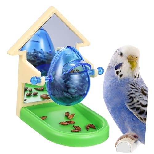Abaodam 1Stück Vogelspielzeug für Papageien Interaktives Futterleckspielzeug aus Langlebigem Material Fördert Spielverhalten von Wellensittichen für Haustiere von Abaodam