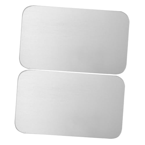 Abaodam 2 Stück Kühlmatte für Haustiere Polierte Aluminium Kühlplatten für Hamster Meerschweinchen und Chinchillas Kühlbrett für Sommergebrauch Einfach zu Verwenden und Strom Abaodam 2 Stück Kühlmatte für Haustiere Polierte Aluminium Kühlplatten für Hamster Meerschweinchen und Chinchillas Kühlbrett für Sommergebrauch Einfach zu Verwenden und Strom von Abaodam
