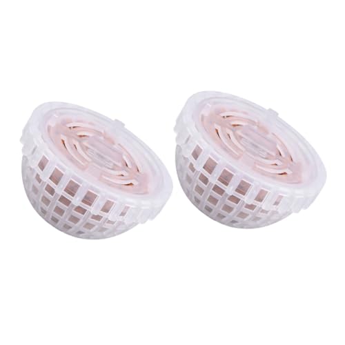 Abaodam 2 Stück Aquarium Zubehör Mineralstoff Kultivierungskugeln Halbtransparent Shrimp Versteck Haus für Wasserpflanzen Langlebige DIY Dekoration für Garnelen und Fische im Aquarium von Abaodam