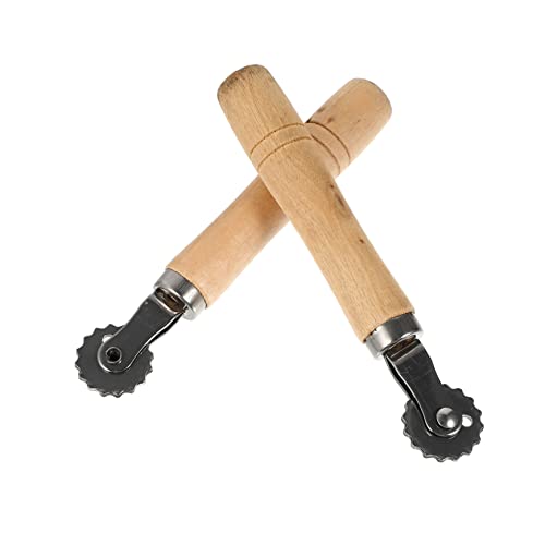 Abaodam 2 Stück Beehive Imbedding Tool Roller Professionelles Imkerwerkzeug für Bienenhaltung Langlebig und Praktisch Einbetten von Draht Wabenrahmen von Abaodam