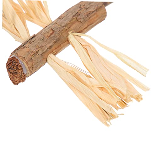 Abaodam 2 Stück Bissfeste Katzenminze Kauspielsticks Molare Zahnpflege Zahnreinigungsspielzeug für Katzen Indoor Katzenspielzeug zur Stressreduktion und Zahnfleischmassage von Abaodam