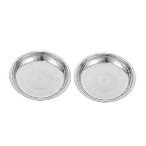 Abaodam 2 Stück Edelstahl Futternapf Katzennäpfe Hundefutternapf Outdoor Hundenapf Cartoon Tierfutternapf Welpen Entwöhnungsnäpfe Flacher Hundefutternapf Haustier Doppelnäpfe Abaodam 2 Stück Edelstahl Futternapf Katzennäpfe Hundefutternapf Outdoor Hundenapf Cartoon Tierfutternapf Welpen Entwöhnungsnäpfe Flacher Hundefutternapf Haustier Doppelnäpfe von Abaodam