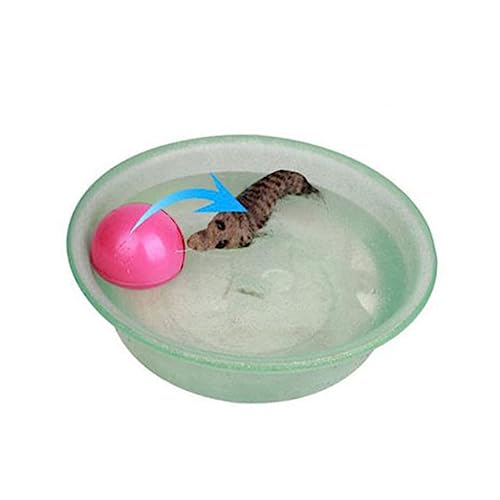 Abaodam 2 Stück Elektronisches Wieselball für Katzen und Hunde Interaktives Wasserspielzeug Batterie Zufällige Farbe Zufällige Farbe Zufällige Farbe von Abaodam
