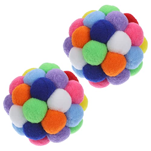 Abaodam 2 Stück Glockenball -Katzenspielzeug Katzenspiele Haustier Kätzchenspielzeug Kätzchen Weiches Plüschspielzeug Katzenspielzeugball Keine Glocke Polyester Abaodam 2 Stück Glockenball -Katzenspielzeug Katzenspiele Haustier Kätzchenspielzeug Kätzchen Weiches Plüschspielzeug Katzenspielzeugball Keine Glocke Polyester von Abaodam