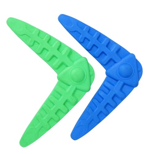 Abaodam 2 Stück Haustier Kauspielzeug Boomerang Form Interaktives Wurfspielzeug für Hunde Fördert das Training und Schützt Möbel Farblich Sortiert Langlebig und Bequem für Zufällige Farbe Abaodam 2 Stück Haustier Kauspielzeug Boomerang Form Interaktives Wurfspielzeug für Hunde Fördert das Training und Schützt Möbel Farblich Sortiert Langlebig und Bequem für Zufällige Farbe von Abaodam