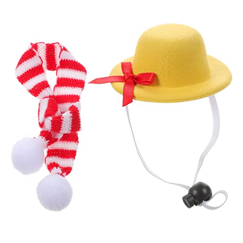 Abaodam 2 Stück Haustier -Kopfschmuck Set Geburtstagszubehör Für Hundepartys Haustier Stirnband Kappe Katze-Hunde-Hut Hundegeburtstagsmütze Lieferungen Mutter Yellow Stoff Abaodam 2 Stück Haustier -Kopfschmuck Set Geburtstagszubehör Für Hundepartys Haustier Stirnband Kappe Katze-Hunde-Hut Hundegeburtstagsmütze Lieferungen Mutter Yellow Stoff von Abaodam