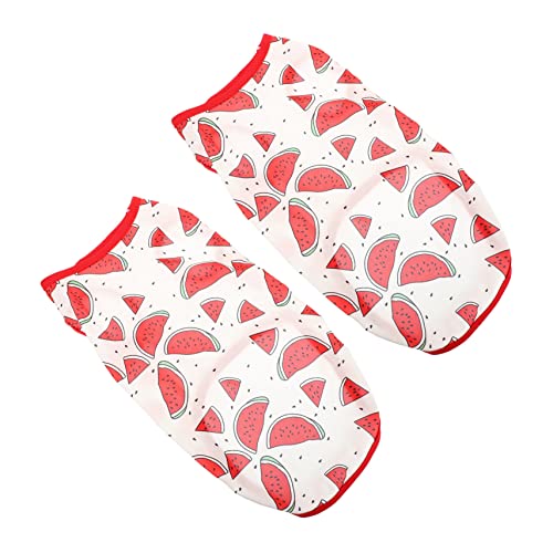 Abaodam 2 Stück Haustierweste Hunde-Outfit Hundehemd Hundekostüme Für Große Hunde Hawaiianische Party -Outfit Haustierhemd Kleidung Für Strandhunde Hund Hawaiianisches Kostüm Polyester von Abaodam