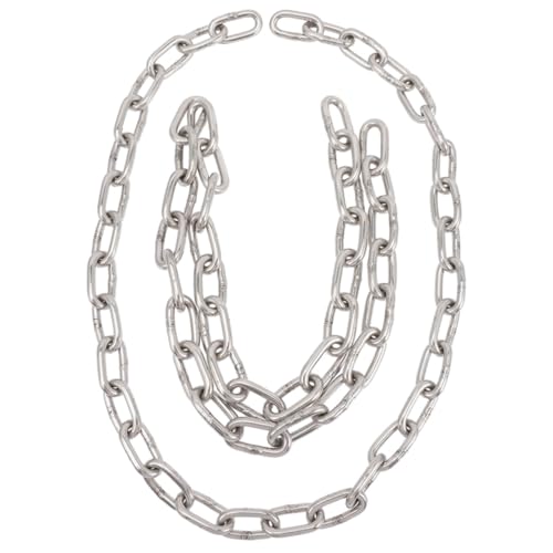 Abaodam 2 Stück Hundeleine Hundeläuferkette Hundekette Für Draußen Hundebindekette Die Kette Kleidung Hängende Sicherheitskette Hundeketten Für Draußen Rostfreier Stahl Abaodam 2 Stück Hundeleine Hundeläuferkette Hundekette Für Draußen Hundebindekette Die Kette Kleidung Hängende Sicherheitskette Hundeketten Für Draußen Rostfreier Stahl von Abaodam