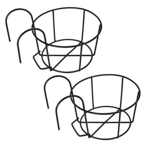 Abaodam 2 Stück Kaninchen-Heufutterautomat Kleintier-Grashalter Hasenträger für Kaninchen Heufutterstation für Kaninchen Heuträger Kleiner Tier Chinchilla -Heu -Feeder Eisen Black von Abaodam