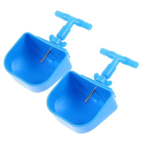 Abaodam 2 Stück Kaninchen-Wasserbrunnen Spender isoliert Trinken Haustier Käfig Wassernapf Kaninchen-Trinkgerät Wasserbehälter Wassertrinker für Kaninchen Wasserschale Plastik Blau Abaodam 2 Stück Kaninchen-Wasserbrunnen Spender isoliert Trinken Haustier Käfig Wassernapf Kaninchen-Trinkgerät Wasserbehälter Wassertrinker für Kaninchen Wasserschale Plastik Blau von Abaodam