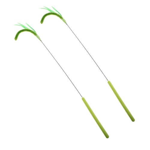 Abaodam 2stücke Interaktives Katzenangel Hundeschwanz-grasdesign Teiliges Katzenspielzeug Für Indoor-Spiel Fördert Bewegung Leicht Tragbar Für Mehrere Katzen Geeignet Kreative Abaodam 2stücke Interaktives Katzenangel Hundeschwanz-grasdesign Teiliges Katzenspielzeug Für Indoor-Spiel Fördert Bewegung Leicht Tragbar Für Mehrere Katzen Geeignet Kreative von Abaodam