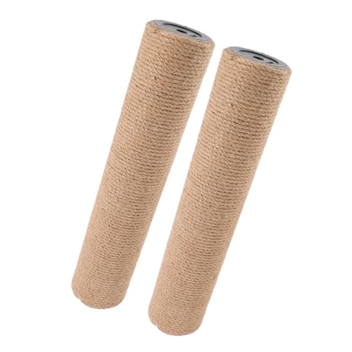 Abaodam 2 Stück Katzenkratzbaum Für Wohnungskatzen Kratzbäume Für Katzen Kratzbaum-ersatzpfosten Süßer Katzenkratzbaum Katzenkratzer -postbaum Kratzbaum Ersatz Light Brown Sisal Abaodam 2 Stück Katzenkratzbaum Für Wohnungskatzen Kratzbäume Für Katzen Kratzbaum-ersatzpfosten Süßer Katzenkratzbaum Katzenkratzer -postbaum Kratzbaum Ersatz Light Brown Sisal von Abaodam