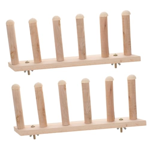 Abaodam 2 Stück Katzenleiter Teiliges aus Holz für Wandmontage Praktische Kletterstufen für Katzen Platzsparendes Katzenmöbel Sicher und Langlebig für Katzen von Abaodam