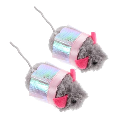 Abaodam 2 Stück Katzenminze Katzenmäuse Katzenminze Mäuse Lustiges Katzenspielzeug Interaktives Katzenmaus Katzenminze Indoor Katzen Bereicherungsspielzeug Haustier Abaodam 2 Stück Katzenminze Katzenmäuse Katzenminze Mäuse Lustiges Katzenspielzeug Interaktives Katzenmaus Katzenminze Indoor Katzen Bereicherungsspielzeug Haustier von Abaodam