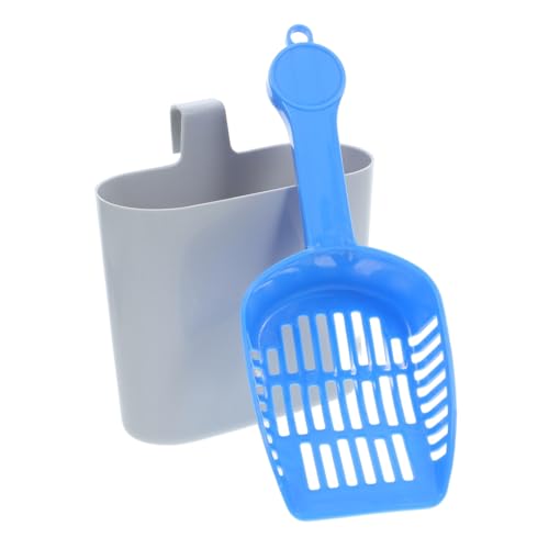 Abaodam 2 Stück Katzenstreuschaufel Anzug Katzenschaufel Schaufel Haustierschaufel Katzenstreusieb Katzenstreufangmatte Katzentoiletten Trainer Set Metallschaufel Katzenstreu von Abaodam