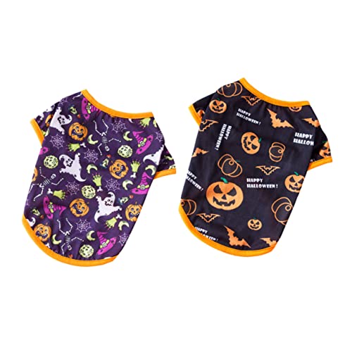 Abaodam 2 Stück Kleidung Für Haustiere Halloween-hundepullover Chihuahua-Halloween Hund Löwenmähne Kostüm Hundekostüme Für Hunde Halloween-kostüme Hunde Baumwolle Abaodam 2 Stück Kleidung Für Haustiere Halloween-hundepullover Chihuahua-Halloween Hund Löwenmähne Kostüm Hundekostüme Für Hunde Halloween-kostüme Hunde Baumwolle von Abaodam
