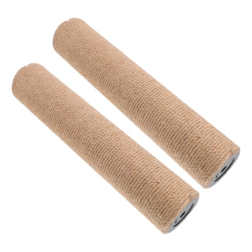 Abaodam 2stücke Ersatz-kratzbaumstange Aus Sisal Für Katzenkratzbäume DIY-kratzbaumzubehör Platzsparender Stabiler Kratzbaum Für Hauskatzen Ersatzteile Für Kratzbäume von Abaodam
