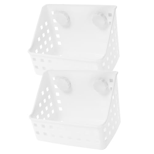 Abaodam 2 Stück Kunststoff Heuraufe für Kaninchen Meerschweinchen Hamster Futterspender Hängend Pp Material Robust Vielseitiger Futterhalter für Kleintierkäfige von Abaodam