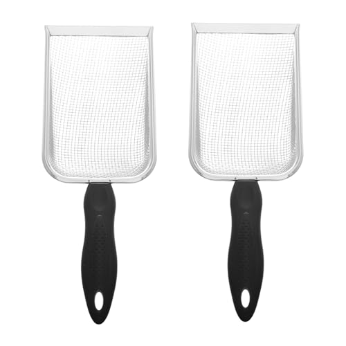 Abaodam 2 Stück Schaufel Für Katzenstreu Mesh-streuschaufel Kleine Wurfschaufel Siebschaufel Schaufel Für Haustierstreu Hühnermist Schaufel Pferdekotschaufel Poop-Schaufel Black Metall Abaodam 2 Stück Schaufel Für Katzenstreu Mesh-streuschaufel Kleine Wurfschaufel Siebschaufel Schaufel Für Haustierstreu Hühnermist Schaufel Pferdekotschaufel Poop-Schaufel Black Metall von Abaodam