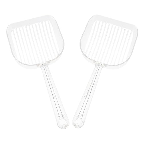 Abaodam 2 Stück Schaufel Für Katzenstreu Wurf Abfallschaufel Reinigen Reinigung Kätzchen-Scooper Tragbar Katzenstreu Verklumpt Katzenschaufel Reinigen Katzenstreu Scoop STK Transparent Abaodam 2 Stück Schaufel Für Katzenstreu Wurf Abfallschaufel Reinigen Reinigung Kätzchen-Scooper Tragbar Katzenstreu Verklumpt Katzenschaufel Reinigen Katzenstreu Scoop STK Transparent von Abaodam
