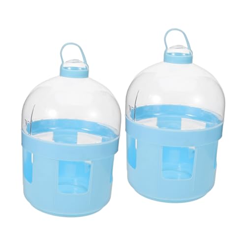 Abaodam 2 Stück Taubentränke Taubenwasserspender Taubenbewässerung Vogelwasserspender Tränke Spender Käfig Wasserspender für Tauben, Hühner und Vögel Abaodam 2 Stück Taubentränke Taubenwasserspender Taubenbewässerung Vogelwasserspender Tränke Spender Käfig Wasserspender für Tauben, Hühner und Vögel von Abaodam