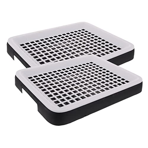 Abaodam 2 Stück Teiliges Kaninchen Ecktoiletten aus Hochwertigem Auslaufsicher Waschbar Geruchsneutral Große Kapazität für Zwergkaninchen Meerschweinchen und Kleine Haustiere Abaodam 2 Stück Teiliges Kaninchen Ecktoiletten aus Hochwertigem Auslaufsicher Waschbar Geruchsneutral Große Kapazität für Zwergkaninchen Meerschweinchen und Kleine Haustiere von Abaodam